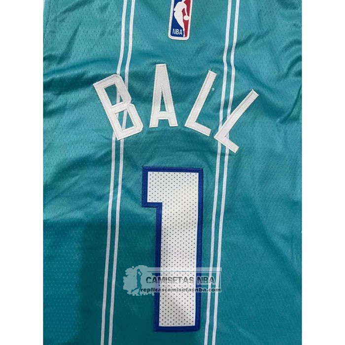 Camiseta Nino Charlotte Hornets LaMelo Ball NO 1 Icon 2022-23 Verde